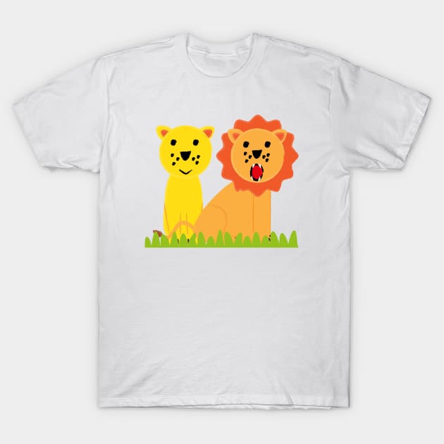 Wild cats T-Shirt by grafart